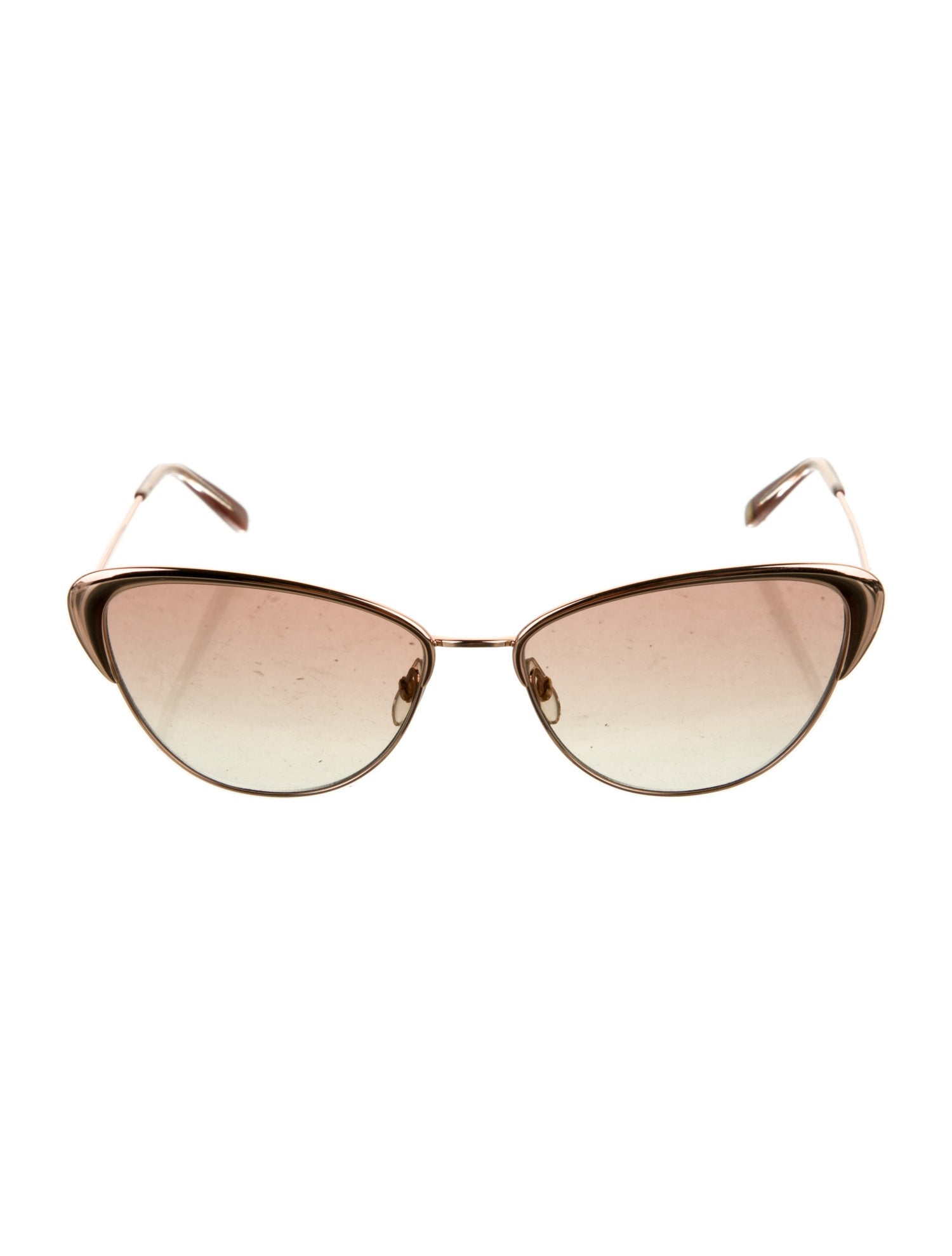Garrett Leight Cat-Eye Gradient Sunglasses