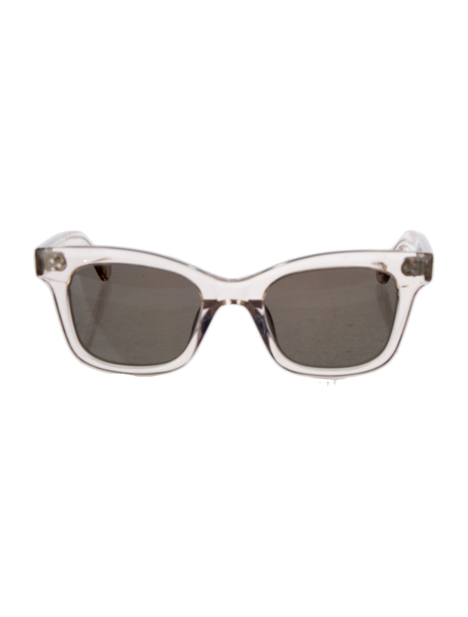 Garrett Leight Wayfarer Tinted Sunglasses