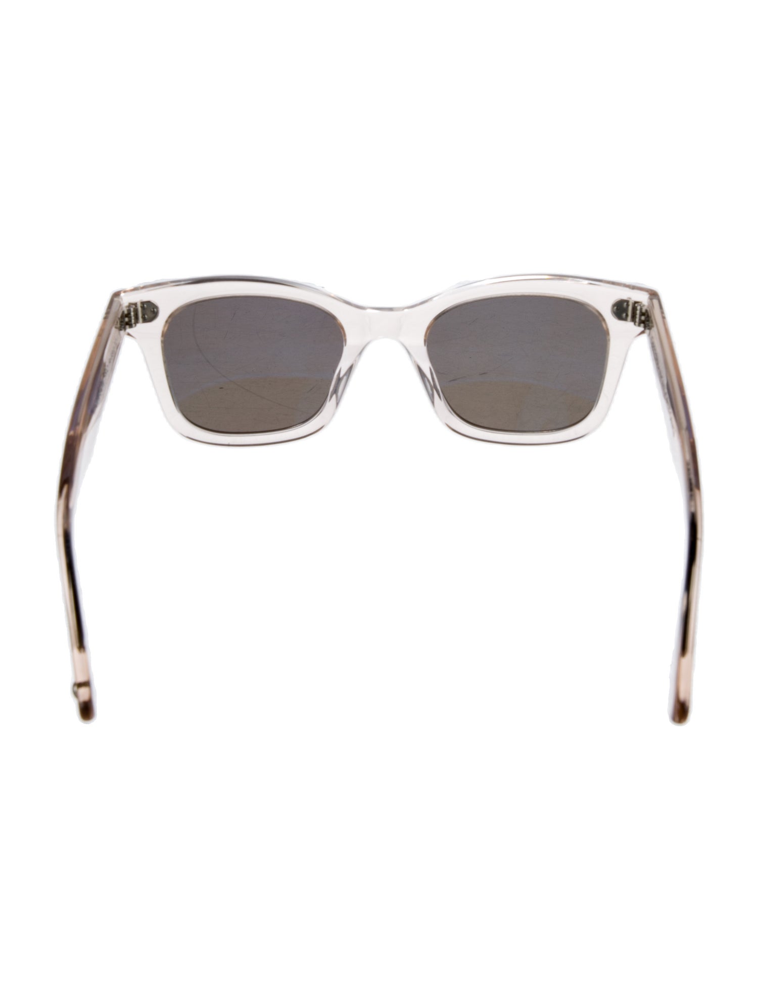 Garrett Leight Wayfarer Tinted Sunglasses