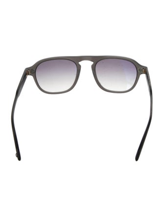Garrett Leight Square Gradient Sunglasses