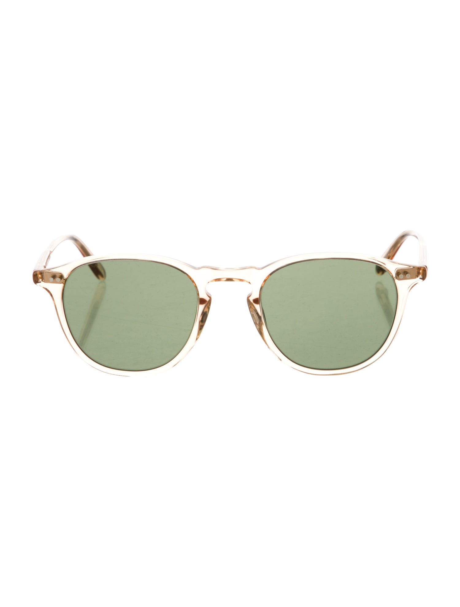 Garrett Leight Hampton Boy Round Sunglasses