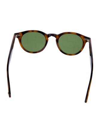 Garrett Leight Clune X Sun Round Sunglasses