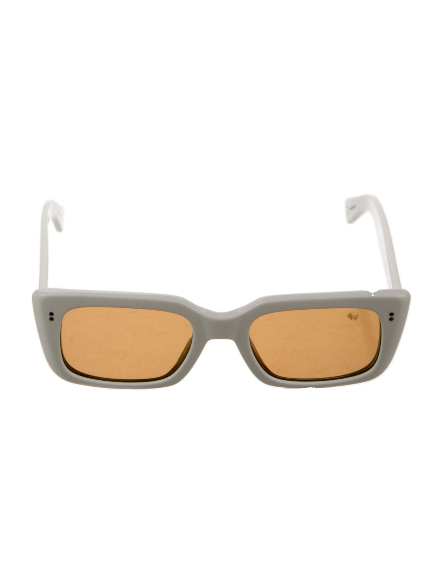 Garrett Leight Square Tinted Sunglasses