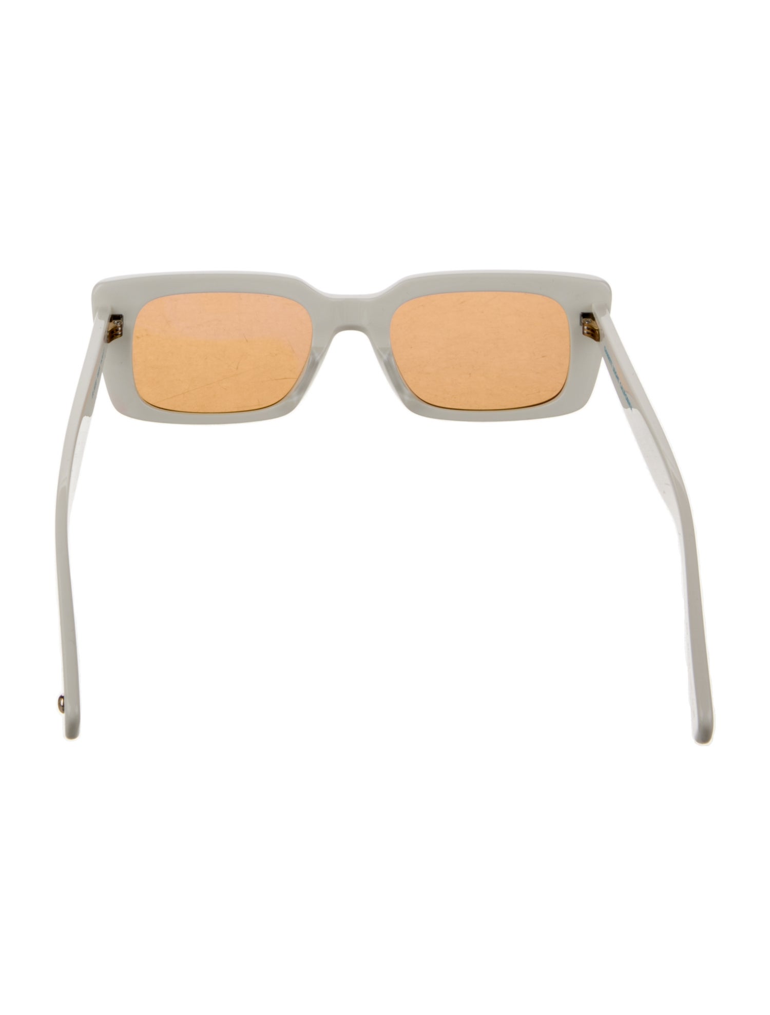 Garrett Leight Square Tinted Sunglasses
