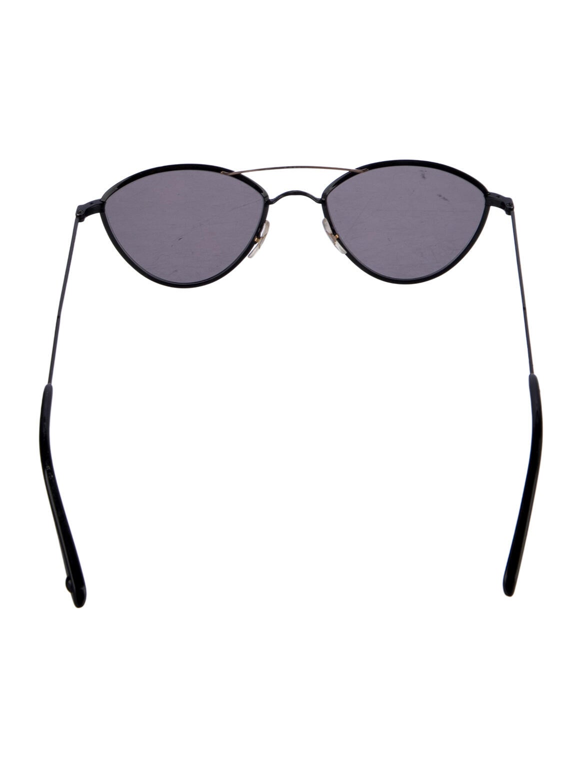 Garrett Leight Aviator Mirrored Sunglasses