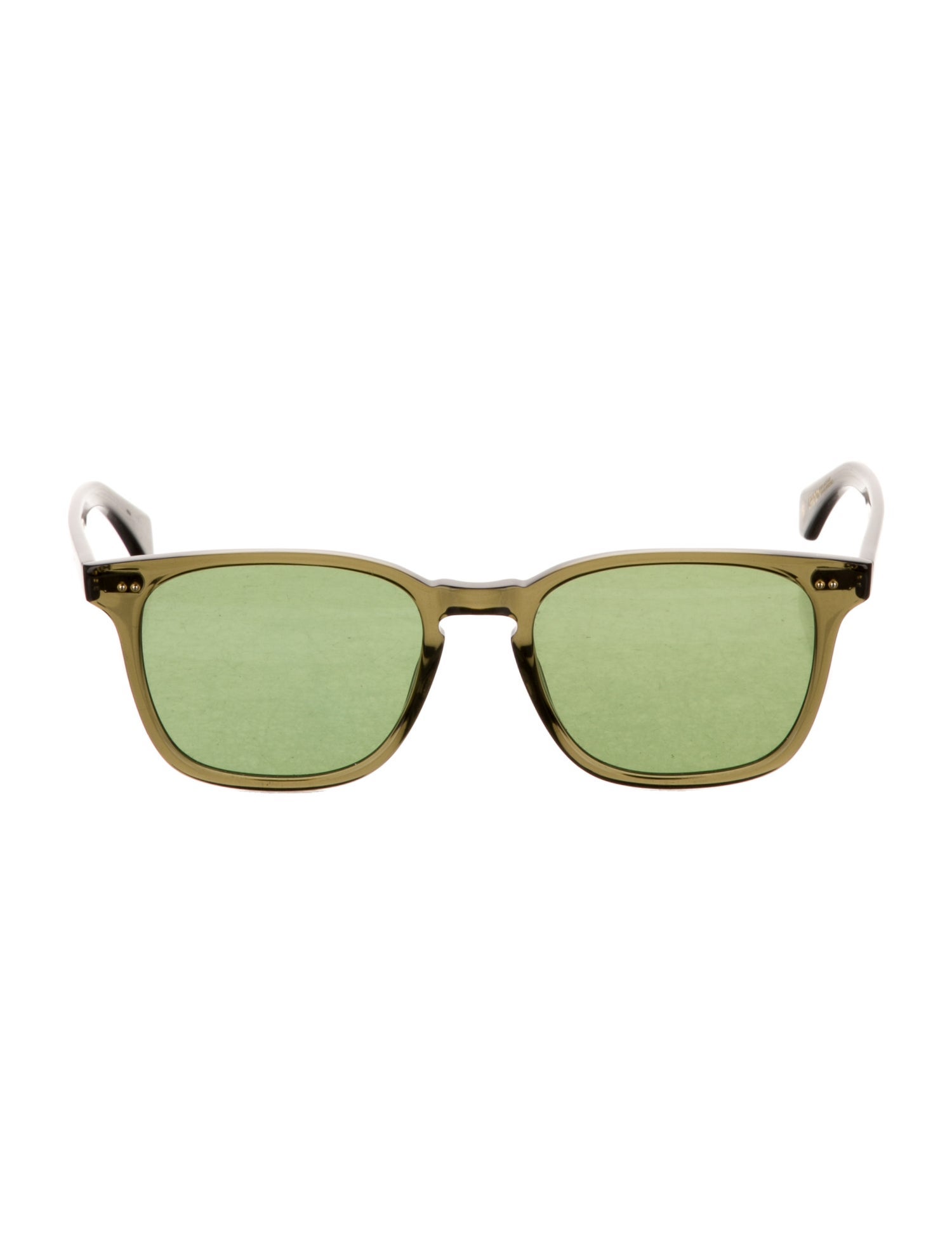 Garrett Leight Wayfarer Tinted Sunglasses