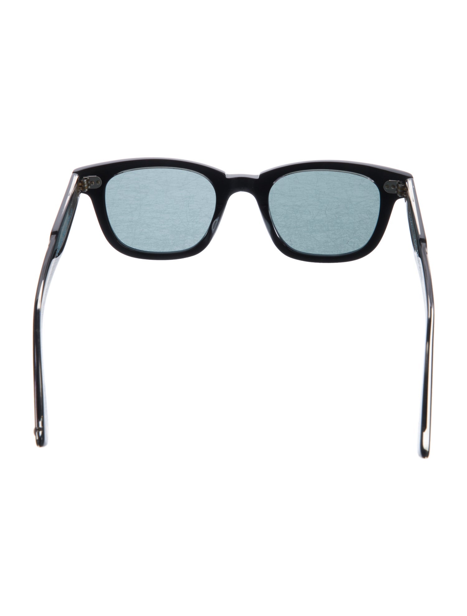 Garrett Leight Wayfarer Tinted Sunglasses