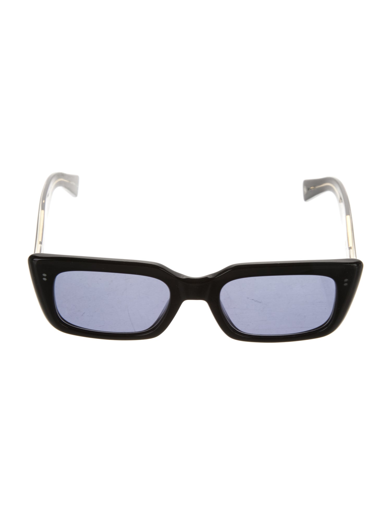 Garrett Leight Square Tinted Sunglasses