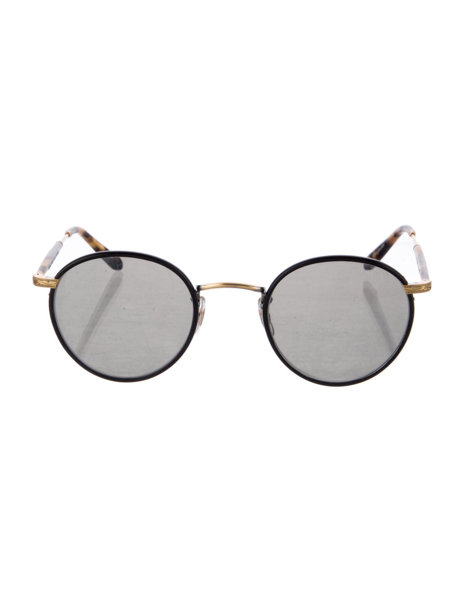 Garrett Leight Wilson G Tof Round Sunglasses