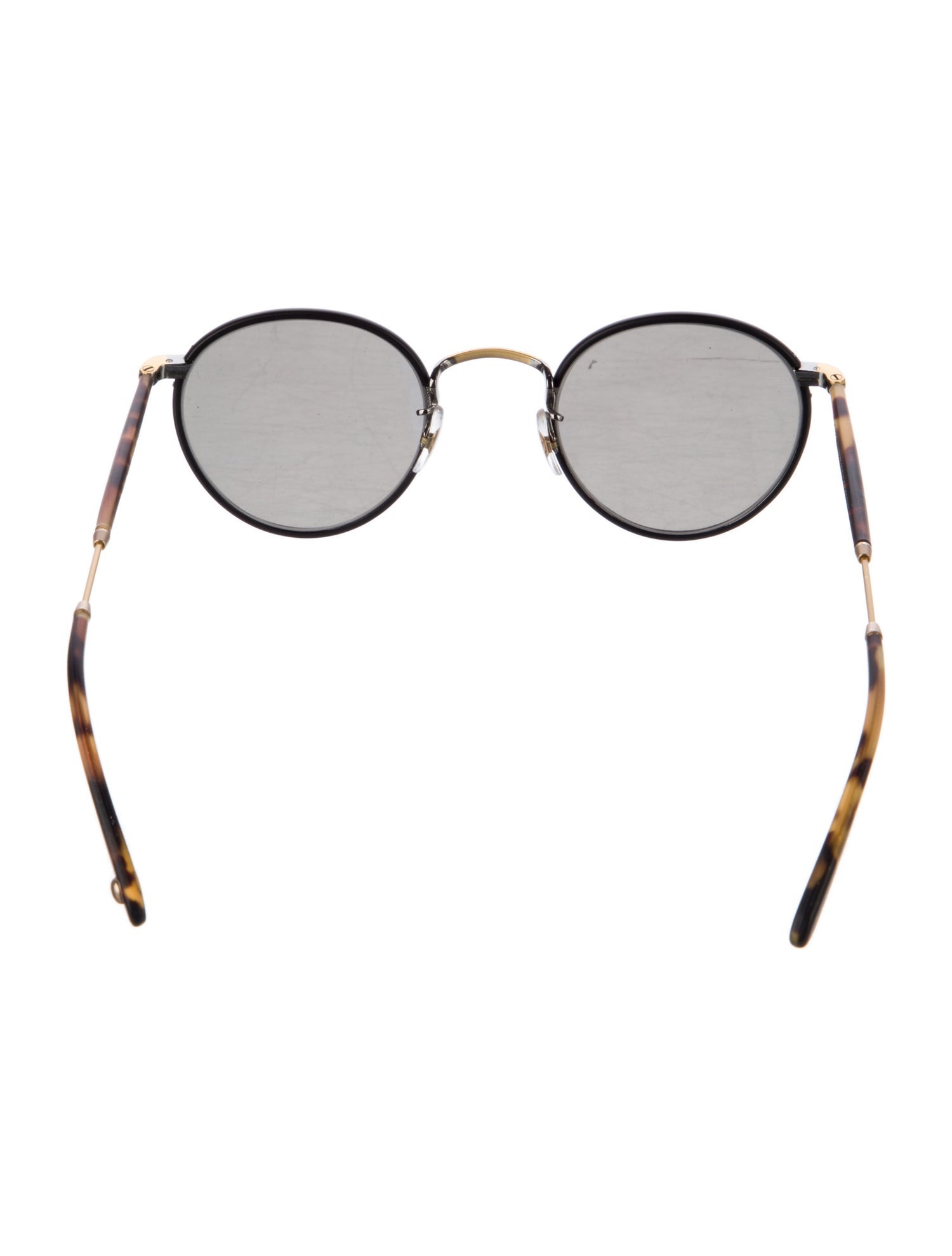 Garrett Leight Wilson G Tof Round Sunglasses