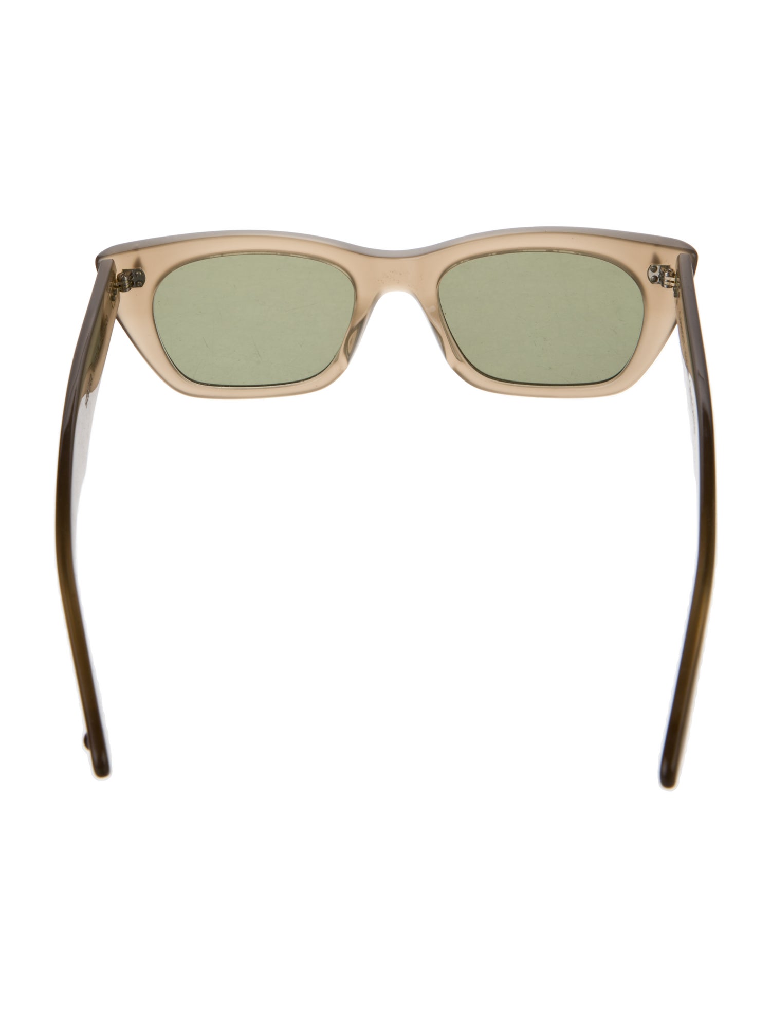 Garrett Leight Wayfarer Tinted Sunglasses