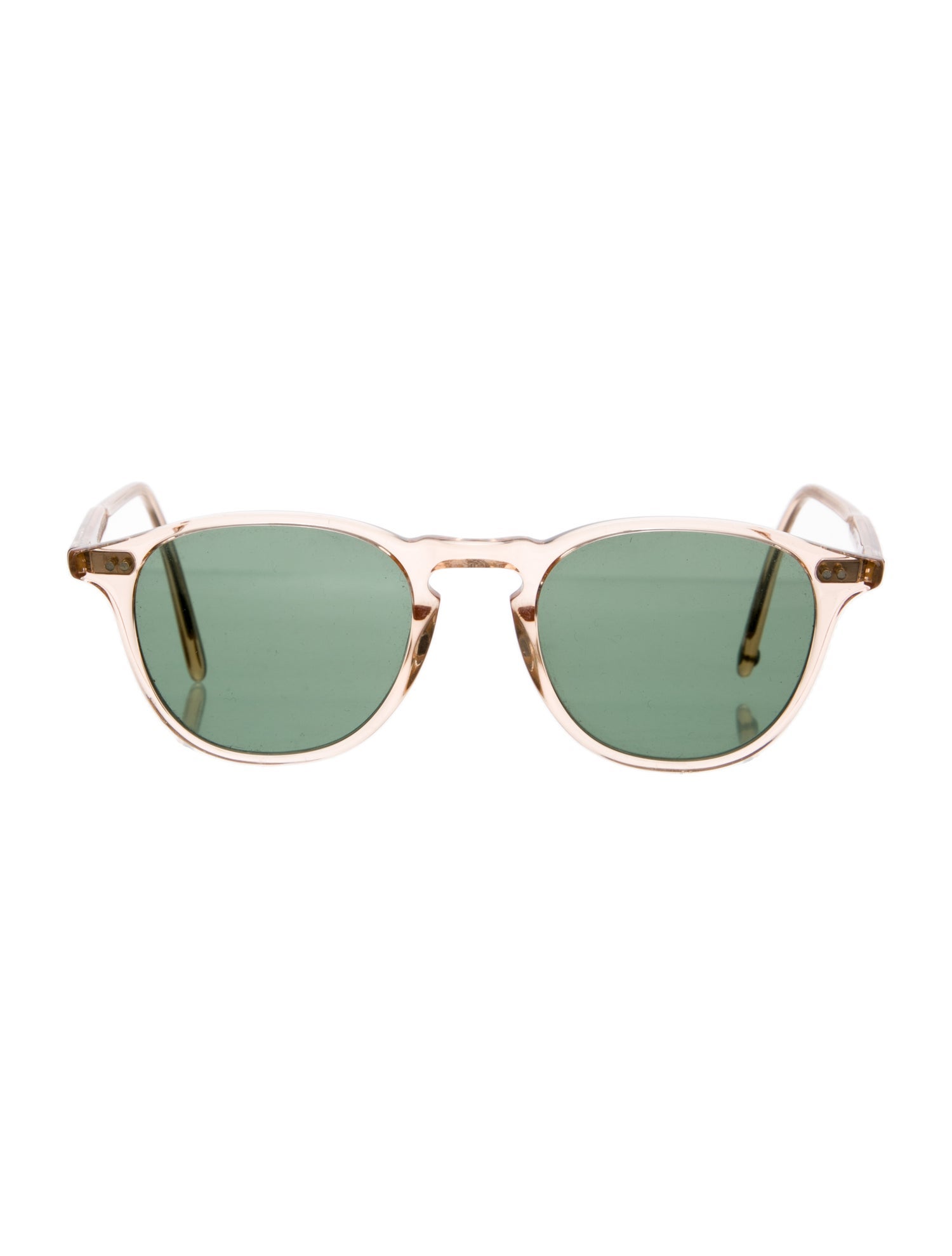 Garrett Leight Wayfarer Tinted Sunglasses