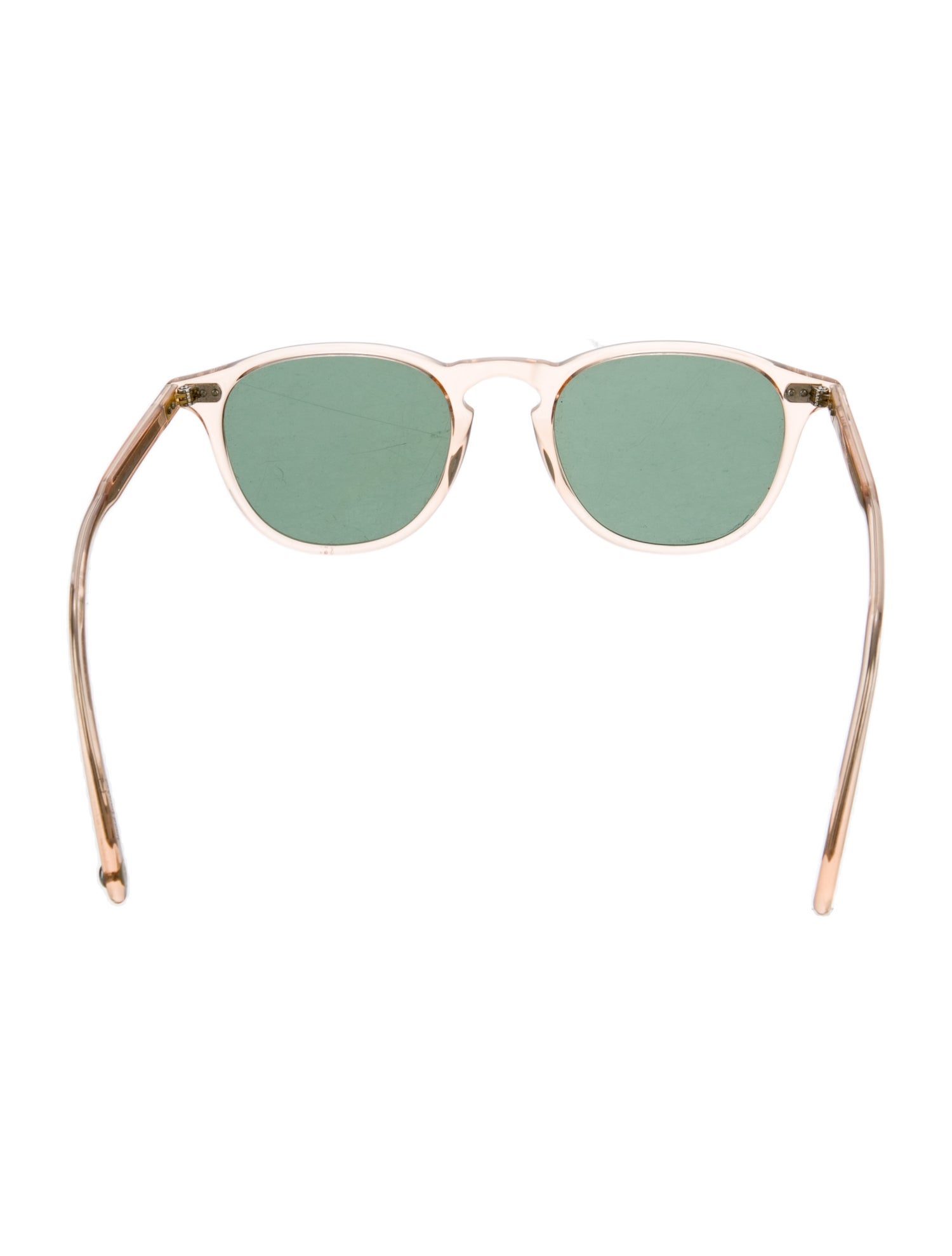 Garrett Leight Wayfarer Tinted Sunglasses