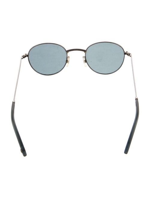 Garrett Leight Round Tinted Sunglasses