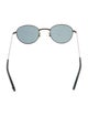 Garrett Leight Round Tinted Sunglasses
