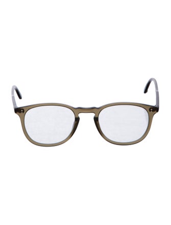 Garrett Leight Kinney Olio Round Eyeglasses