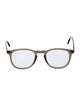 Garrett Leight Kinney Olio Round Eyeglasses