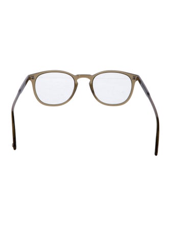 Garrett Leight Kinney Olio Round Eyeglasses