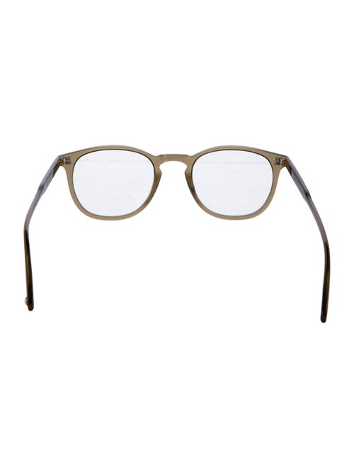 Garrett Leight Kinney Olio Round Eyeglasses