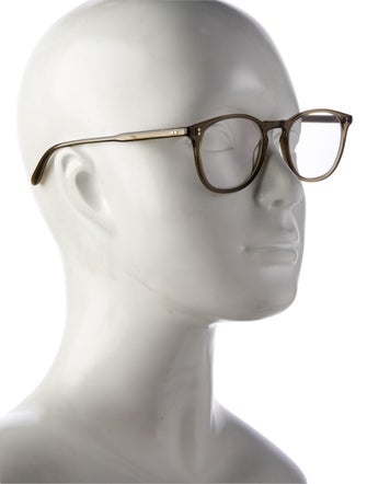 Garrett Leight Kinney Olio Round Eyeglasses