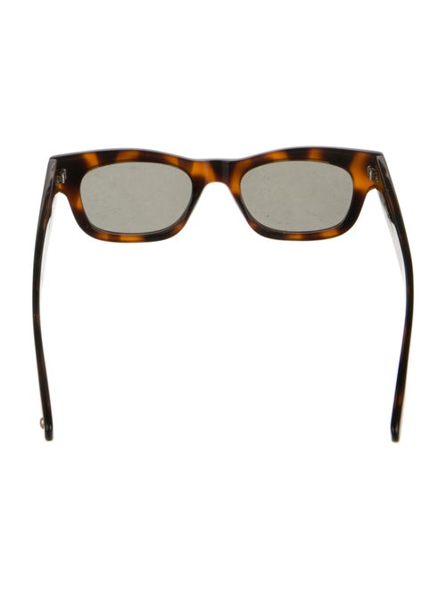 Garrett Leight Wayfarer Tinted Sunglasses