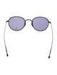 Garrett Leight Round Tinted Sunglasses