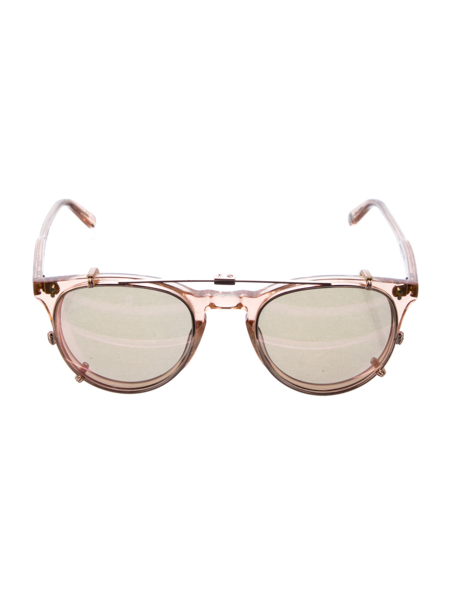 Garrett Leight millwood pcy Round Sunglasses