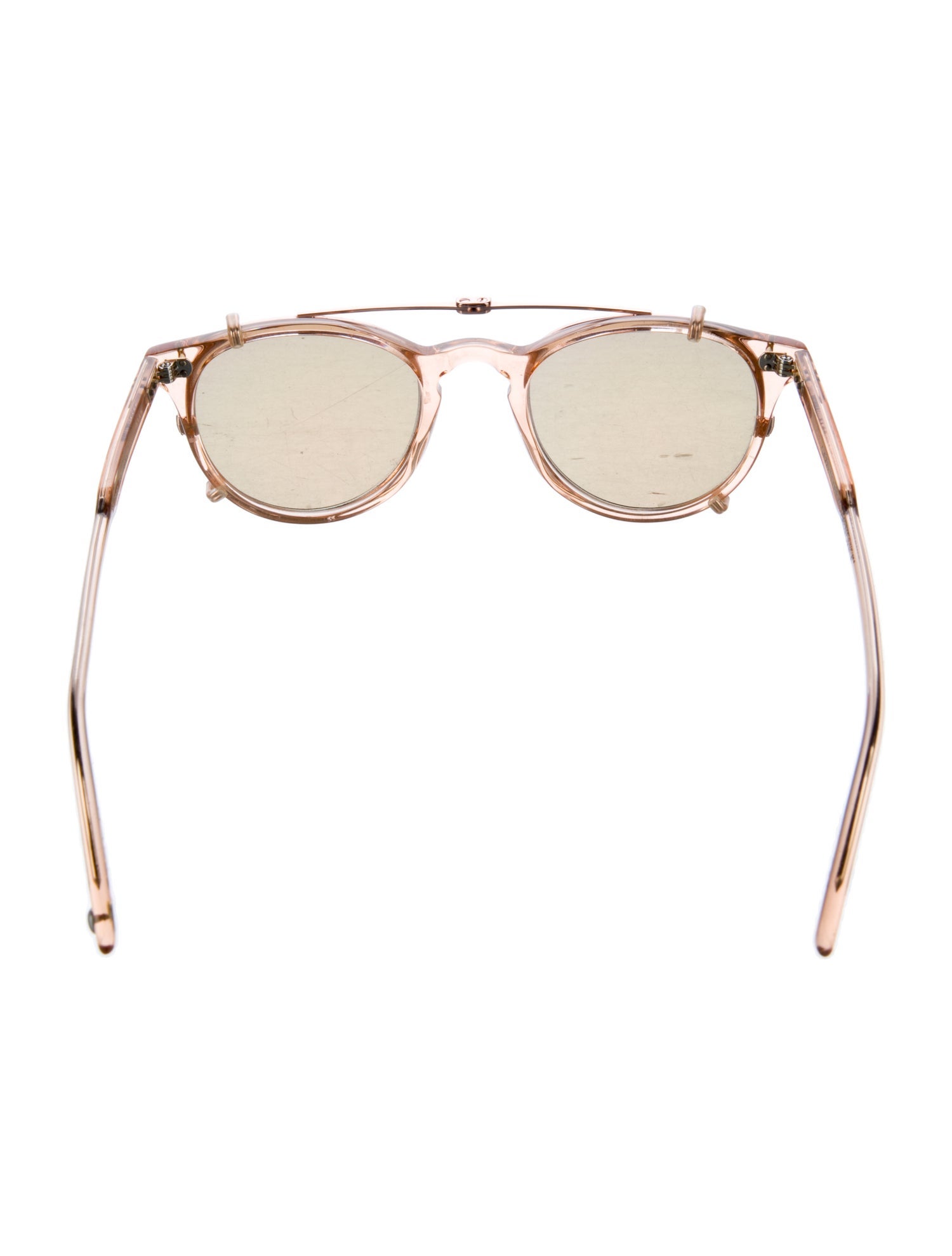 Garrett Leight millwood pcy Round Sunglasses