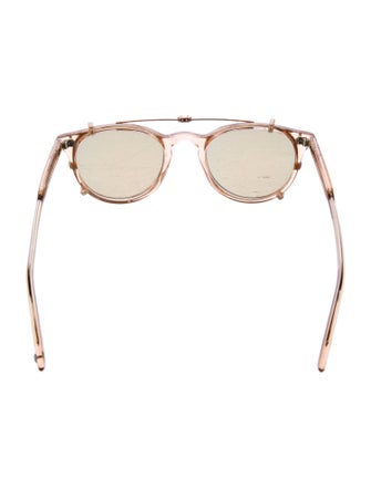 Garrett Leight millwood pcy Round Sunglasses