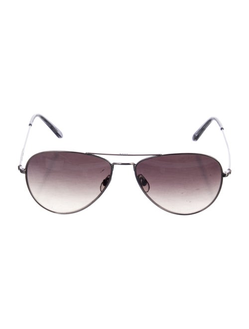 Garrett Leight Mr. Leight Aviator Sunglasses