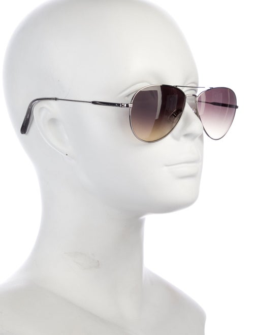 Garrett Leight Mr. Leight Aviator Sunglasses