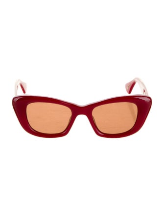 Garrett Leight Cat-Eye Tinted Sunglasses