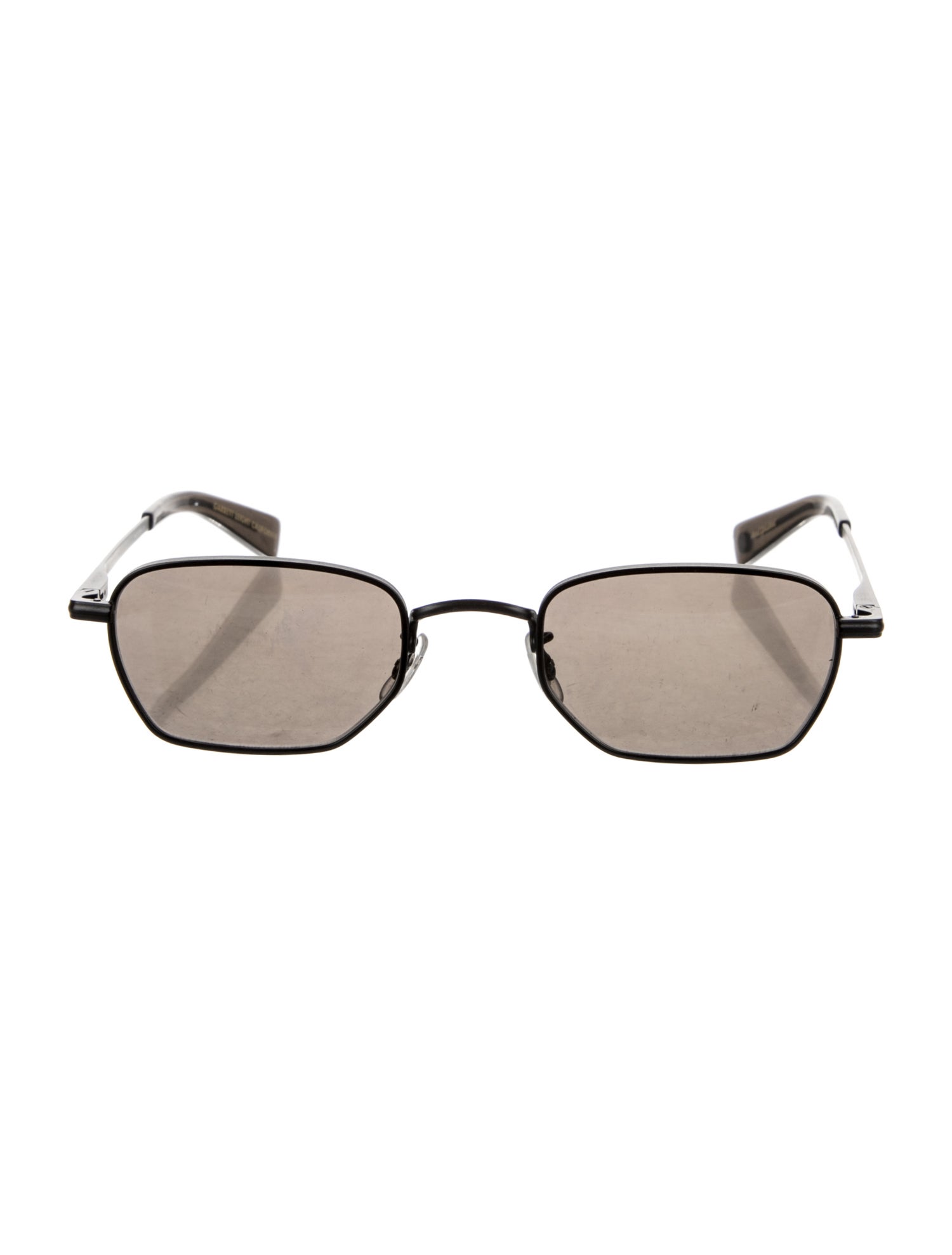 Garrett Leight Square Tinted Sunglasses