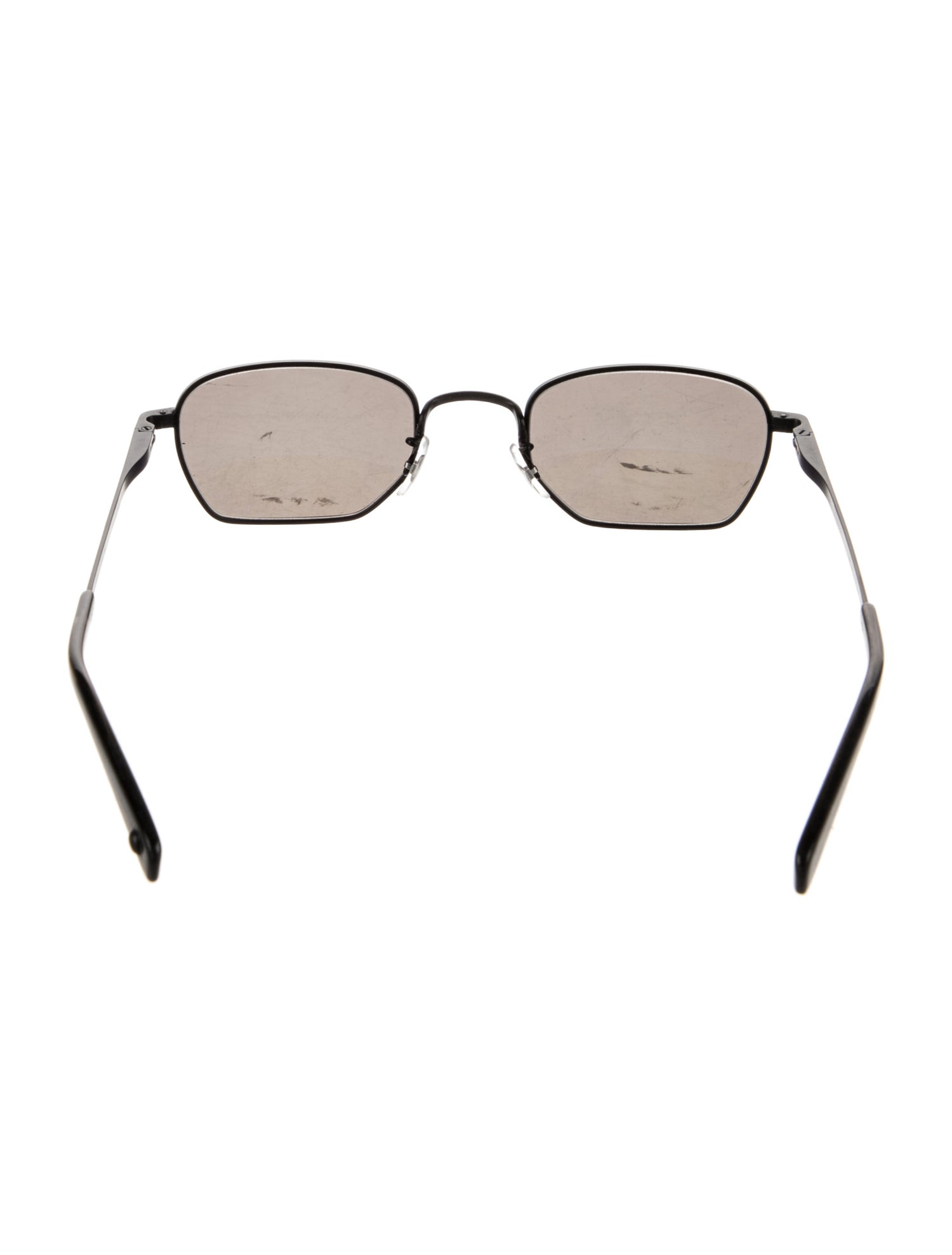 Garrett Leight Square Tinted Sunglasses