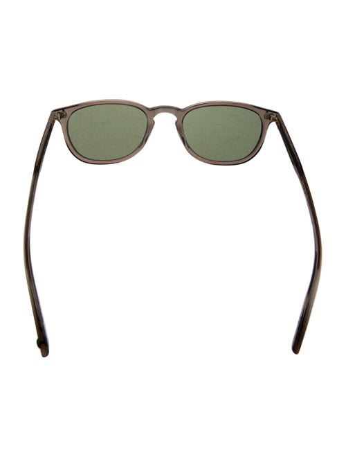 Garrett Leight Wayfarer Tinted Sunglasses