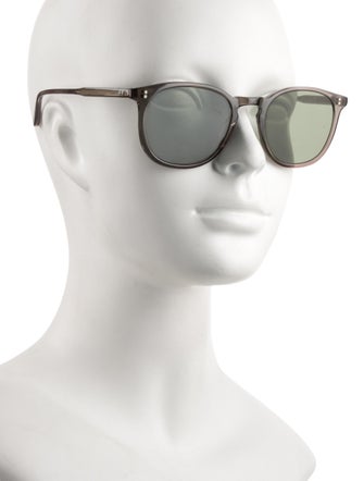 Garrett Leight Wayfarer Tinted Sunglasses