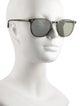 Garrett Leight Wayfarer Tinted Sunglasses