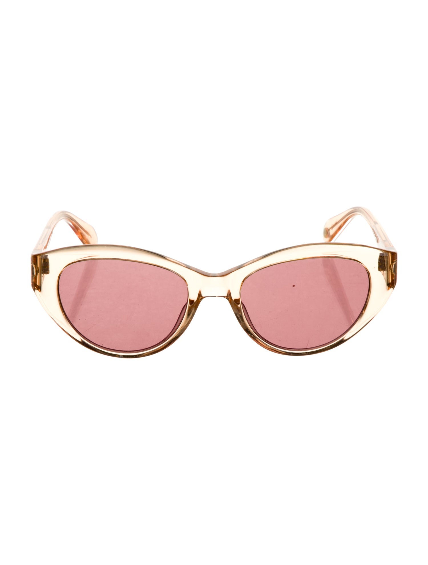 Garrett Leight Cat-Eye Tinted Sunglasses