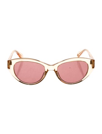Garrett Leight Cat-Eye Tinted Sunglasses