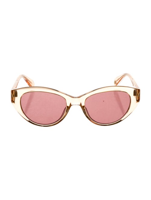 Garrett Leight Cat-Eye Tinted Sunglasses