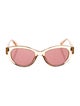 Garrett Leight Cat-Eye Tinted Sunglasses