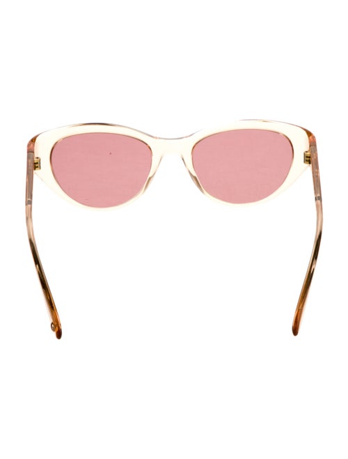 Garrett Leight Cat-Eye Tinted Sunglasses