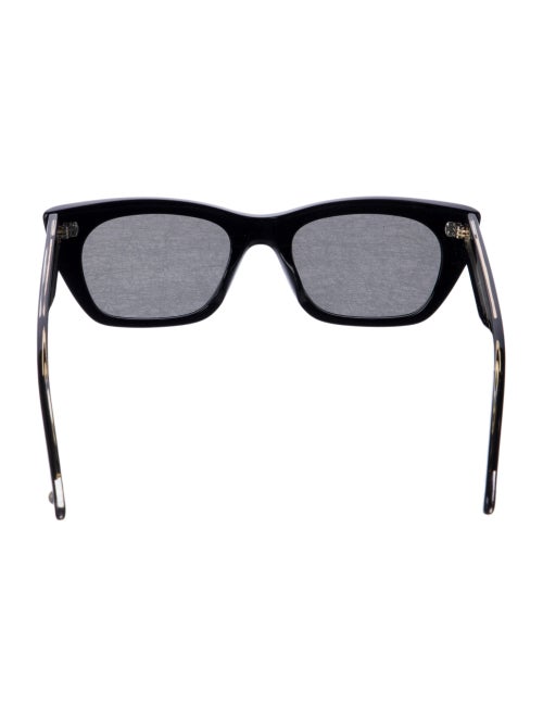 Garrett Leight Wayfarer Tinted Sunglasses