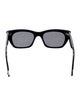 Garrett Leight Wayfarer Tinted Sunglasses