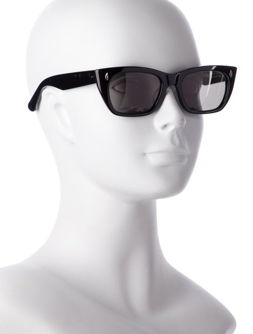 Garrett Leight Wayfarer Tinted Sunglasses