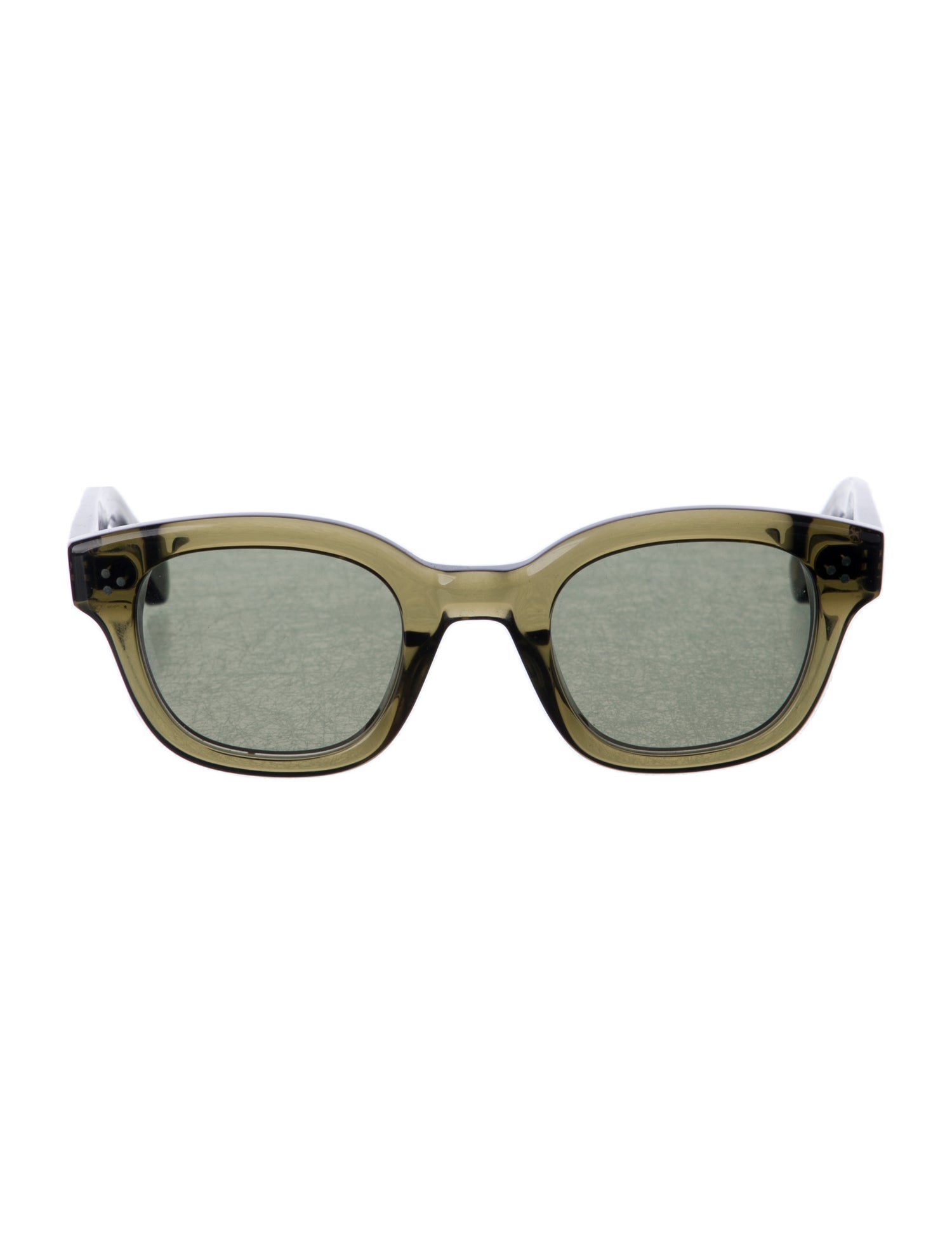 Garrett Leight Wayfarer Tinted Sunglasses
