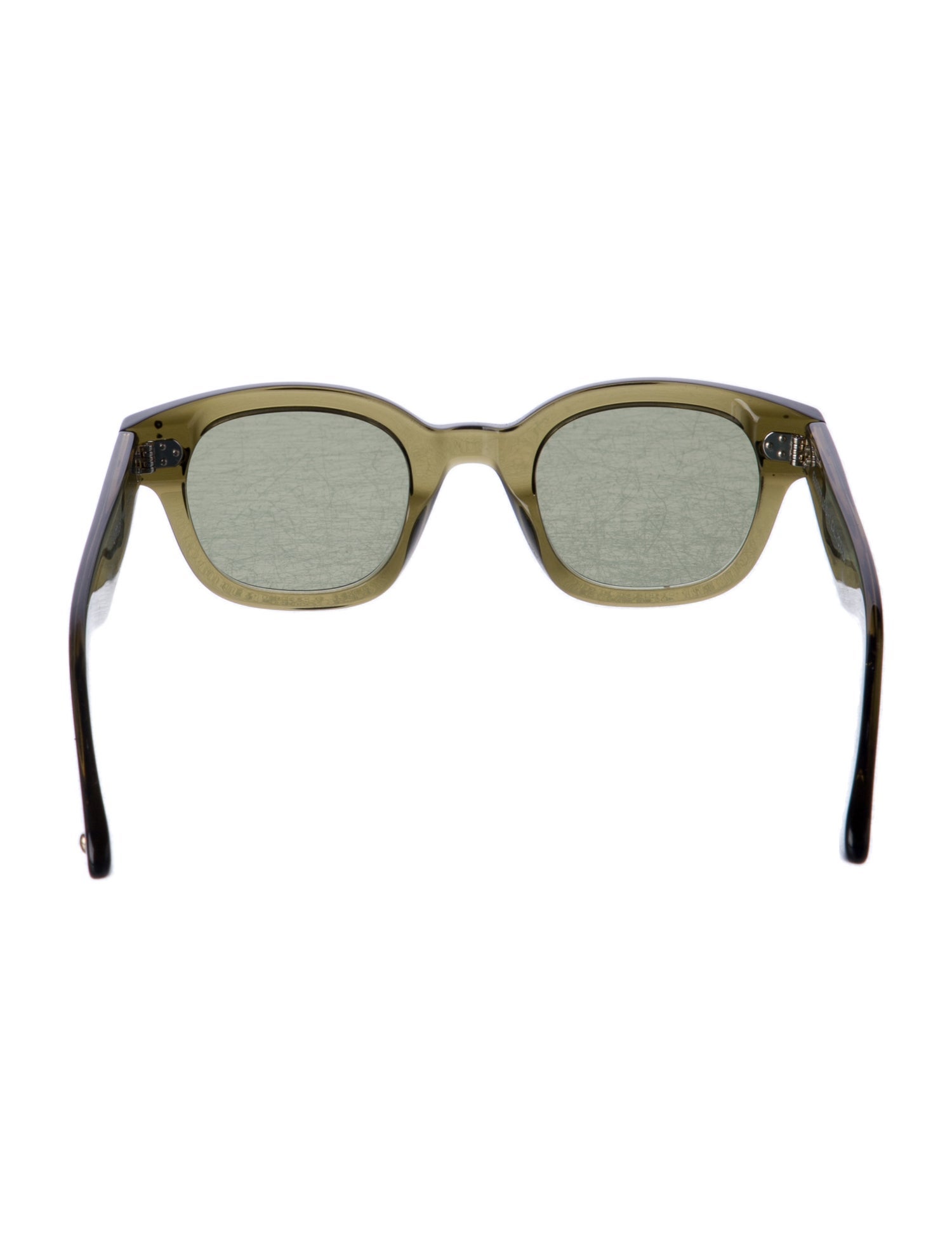 Garrett Leight Wayfarer Tinted Sunglasses