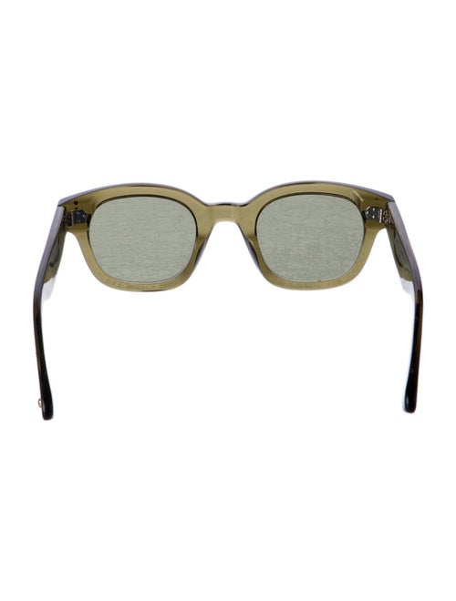 Garrett Leight Wayfarer Tinted Sunglasses