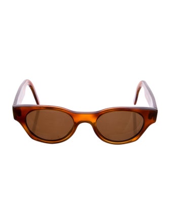 Garrett Leight Cat-Eye Tinted Sunglasses