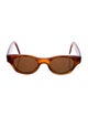 Garrett Leight Cat-Eye Tinted Sunglasses
